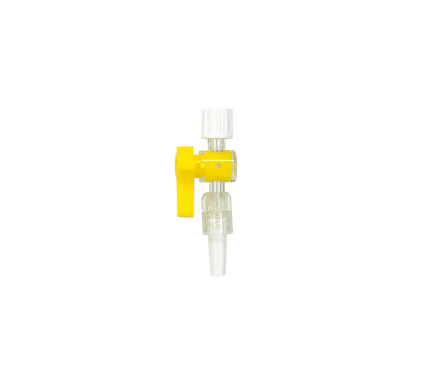 One-Way Luer-Lock Clear Stopcock